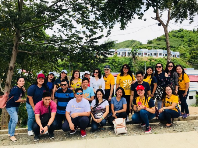 Central Philippines University Elementary Department visit the GSF Village