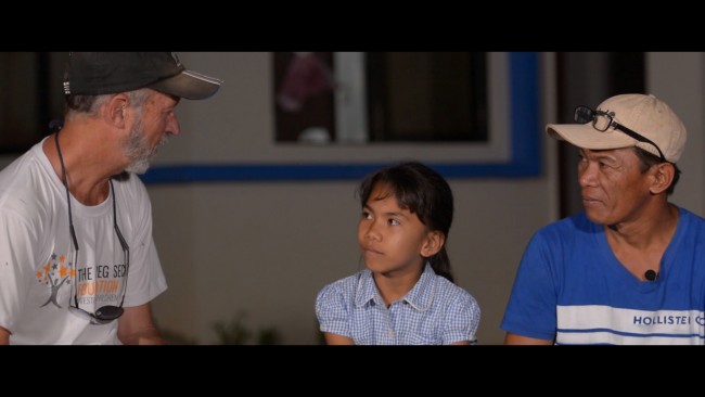 Steve Rae meets Fatima who received a life saving operation a couple of years ago.