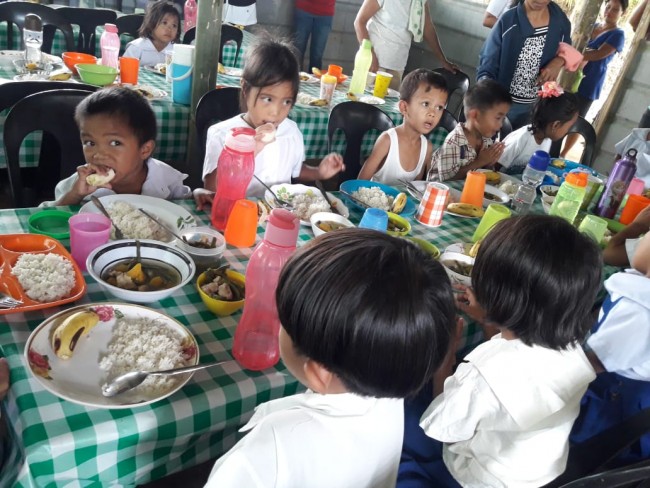 Nutrition Programme at the Capinahan School.